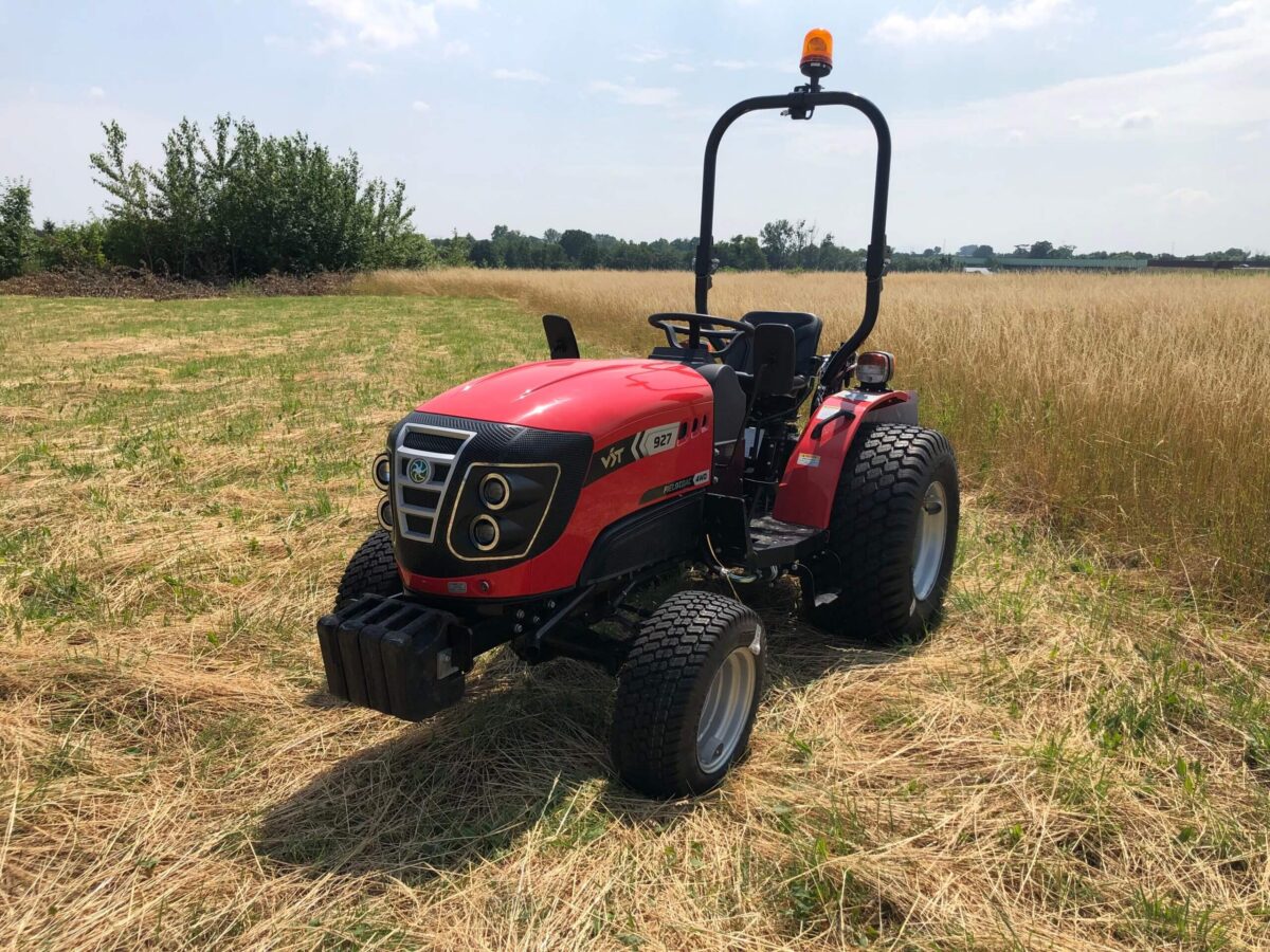 Nowy Mini Traktorek VST Fieldtrac 927 z Oponami do Trawy