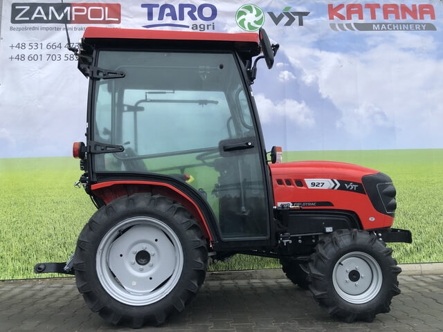 Nowy Traktorek VST Fieldtrac 927 z kabiną z HOMOLOGACJĄ