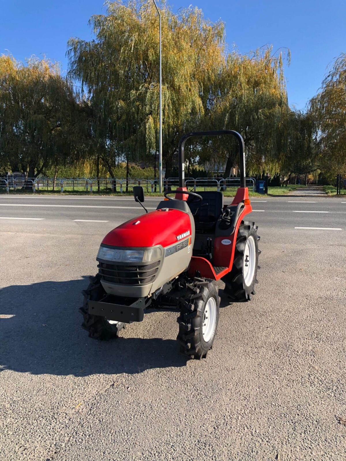 Traktorek Yanmar AF16 - wspomaganie kierownicy