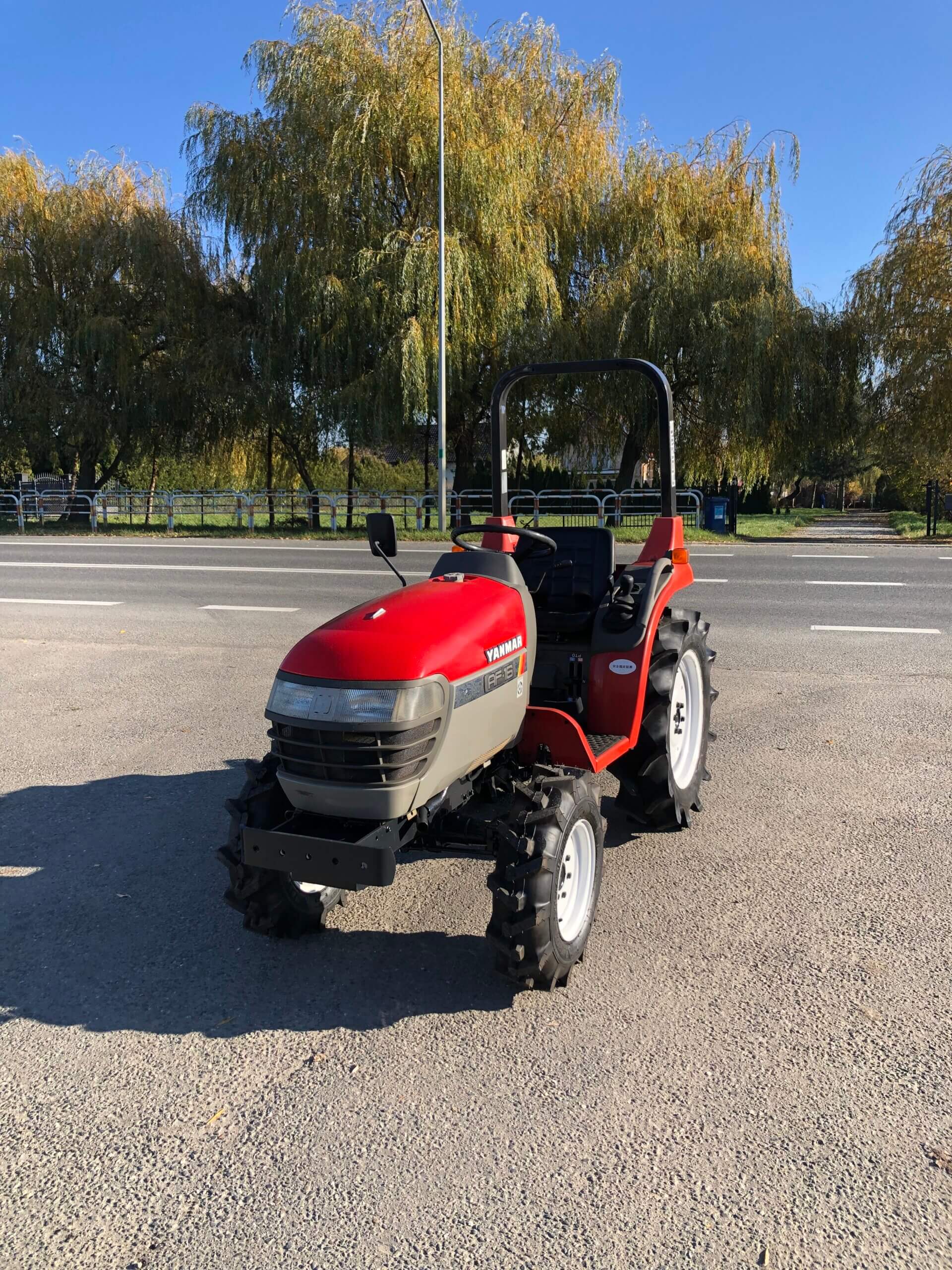 Traktorek Yanmar AF16 - wspomaganie kierownicy
