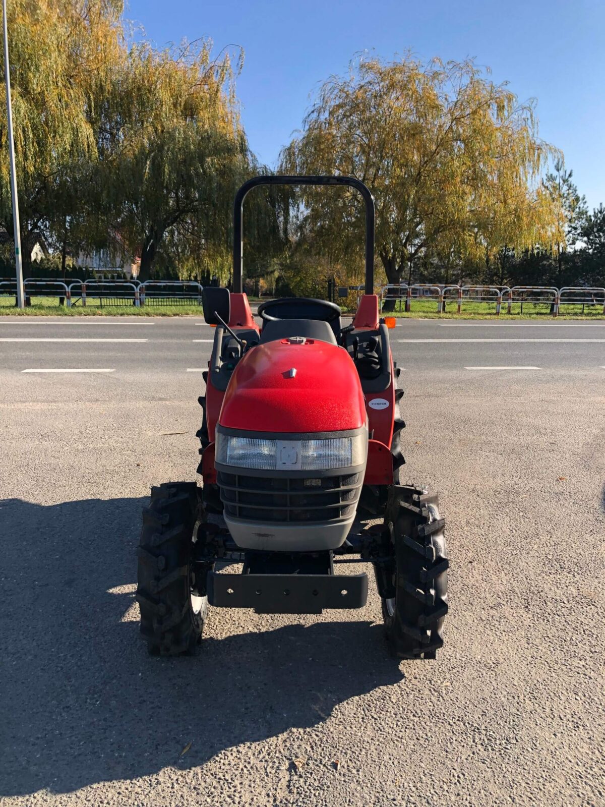 Traktorek Yanmar AF16 - wspomaganie kierownicy