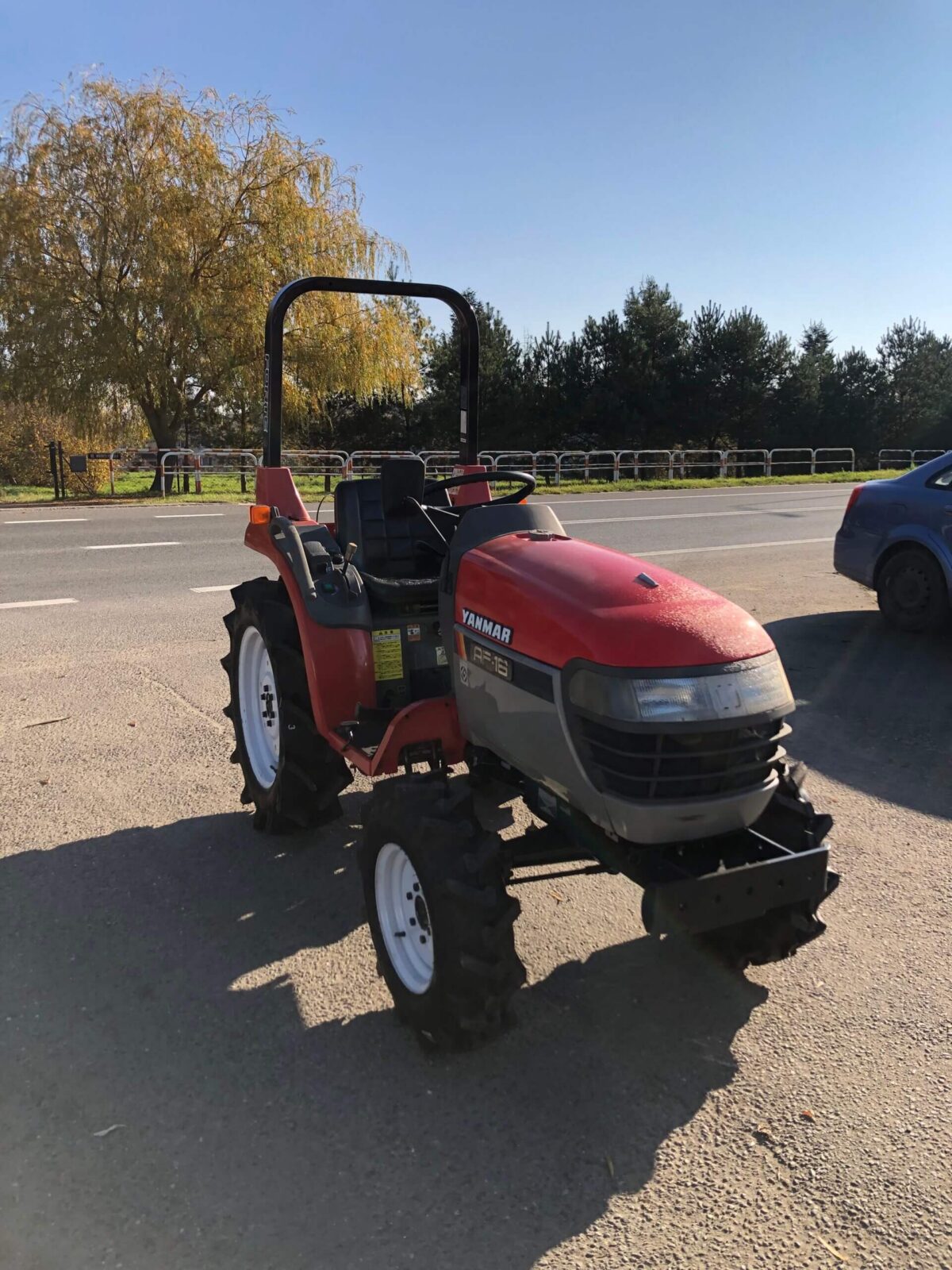 Traktorek Yanmar AF16 - wspomaganie kierownicy