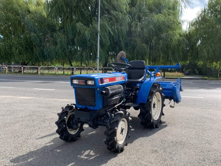 Traktorek Iseki TX155 z glebogryzarką